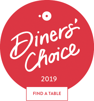 Opentable Diners' choice award winner